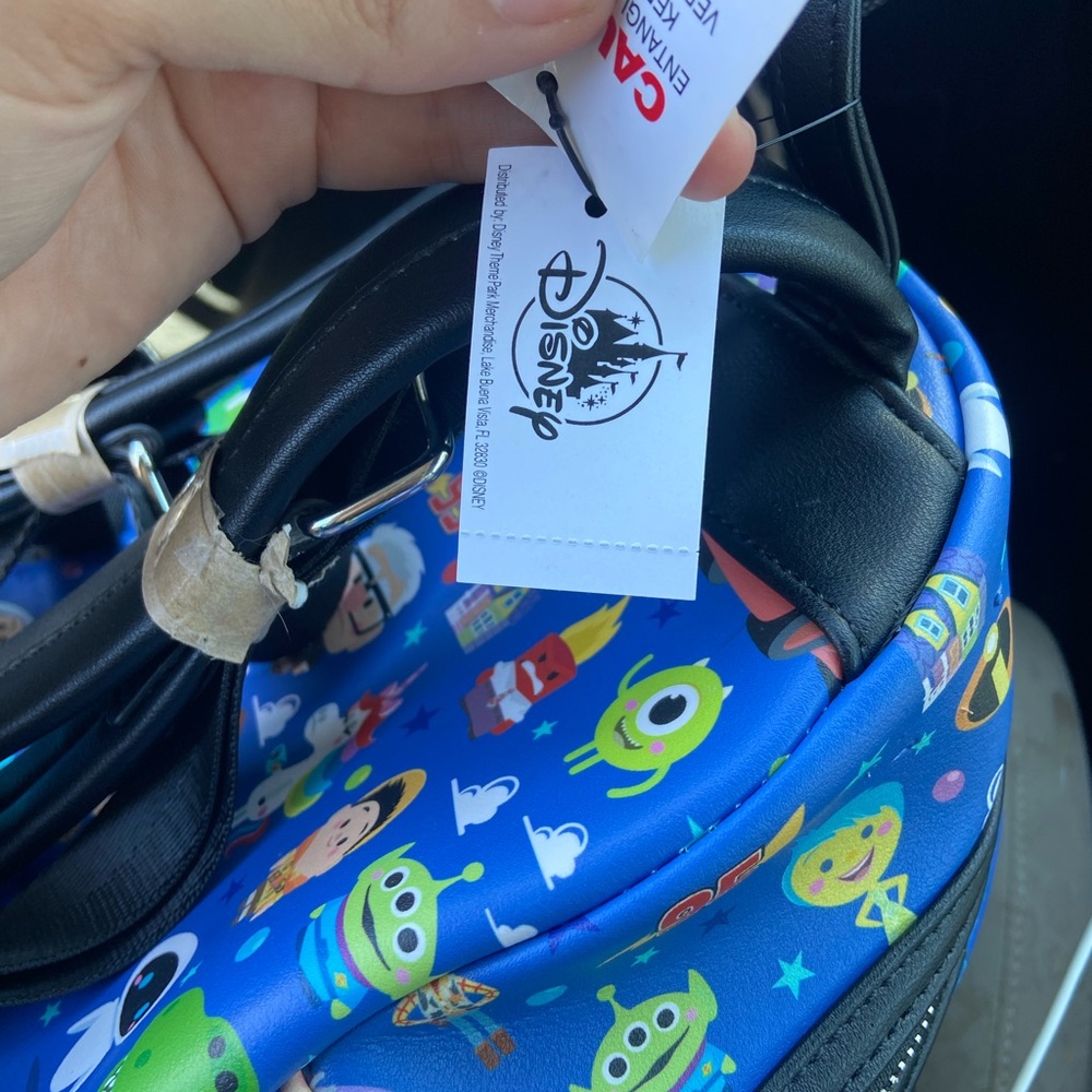 NWT Loungefly Disney Pixar Characters Mini Backpack - Picture 3 of 3